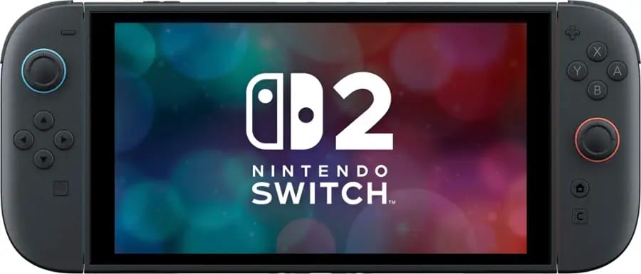 Nintendo Switch 2 Standard Edition with Red & Blue Joy Con (1 Year Add-on Warranty Only from Seller Micromini) (English Version)