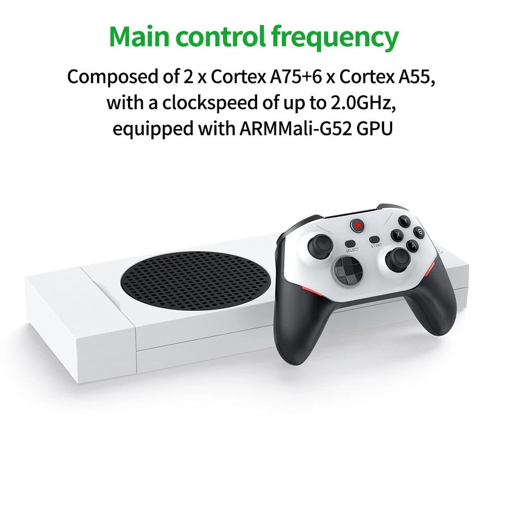M88 Retro Game Console Retro Game Stick,20000+ Video Games,30+ Emulators,Support 4-Player Online Battles,4K HDMI Arcade Gaming Console with Dual 3D Rocker Plug and Play Emulator Console for TV (128G)