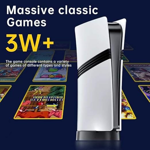 DKD GS5 PRO Wireless Video Game Console-Plug & Play 4K HD Output