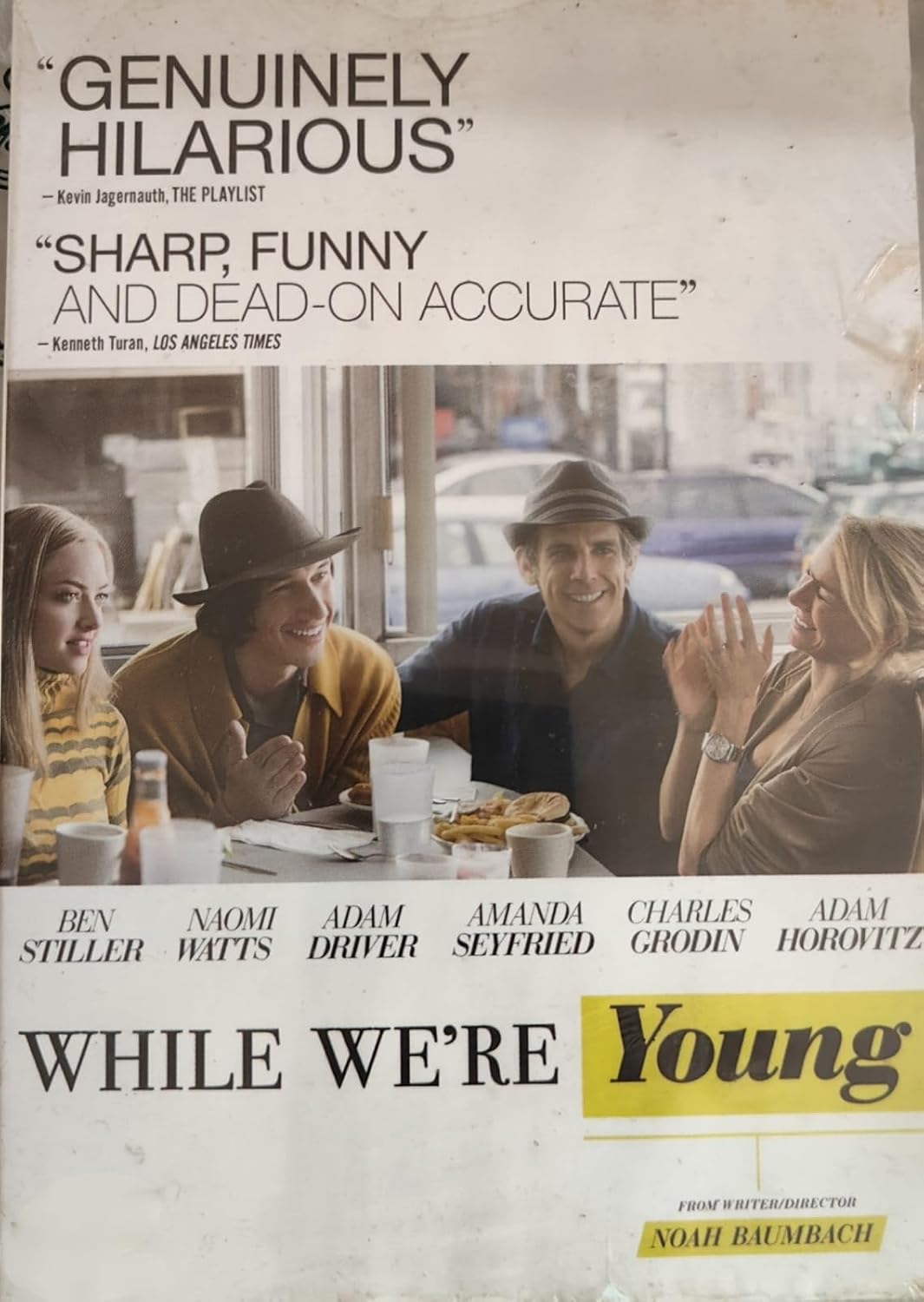 While We're Young Movie in English DVD