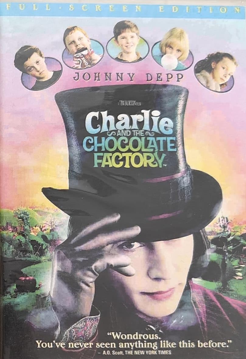 Charlie and The Chocolate Factory English Movie DVD