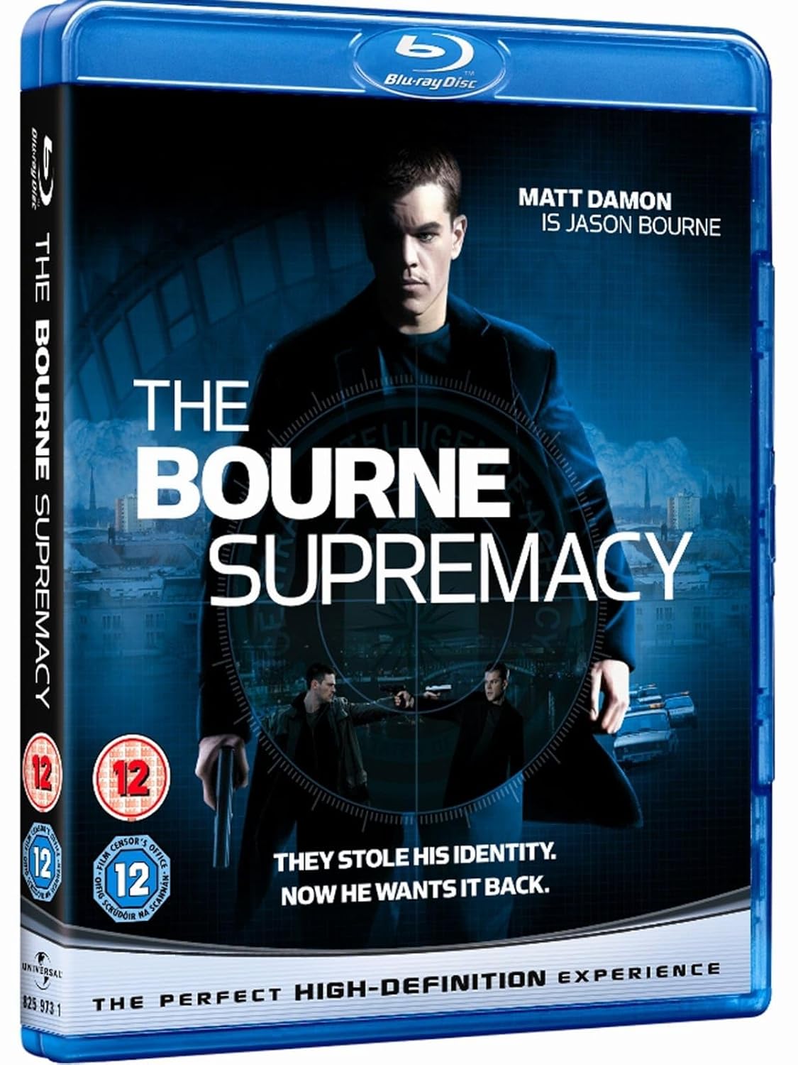 The Bourne Supremacy English Movie (Blue ray disc)