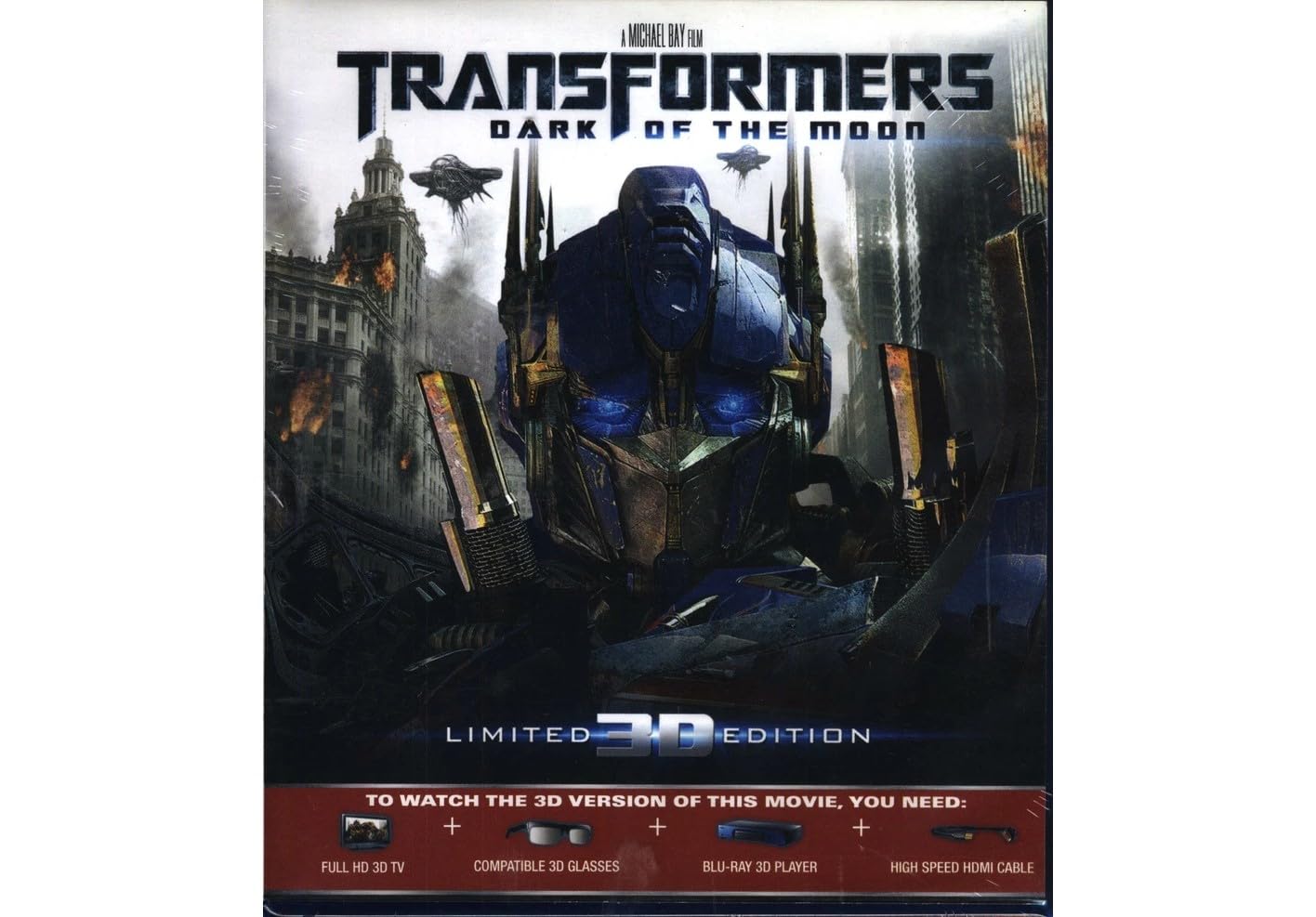 Transformers Dark of The Moon 3D Edition (Blue ray Collection)