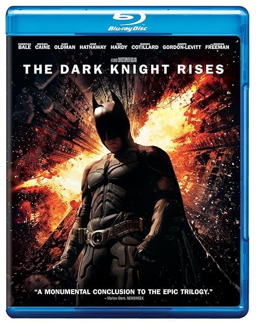 The Dark Knight Rises English Movie (Blue ray Collection)