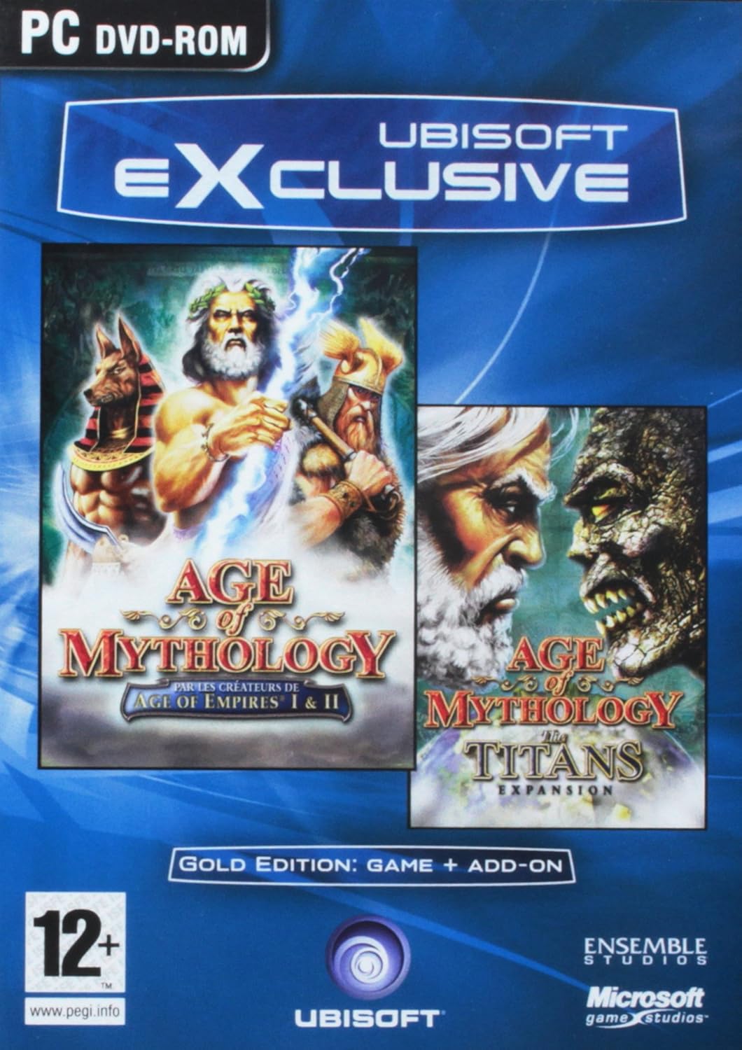 Age Of Mythology and Age Of Mythology: Titans - PC DVD