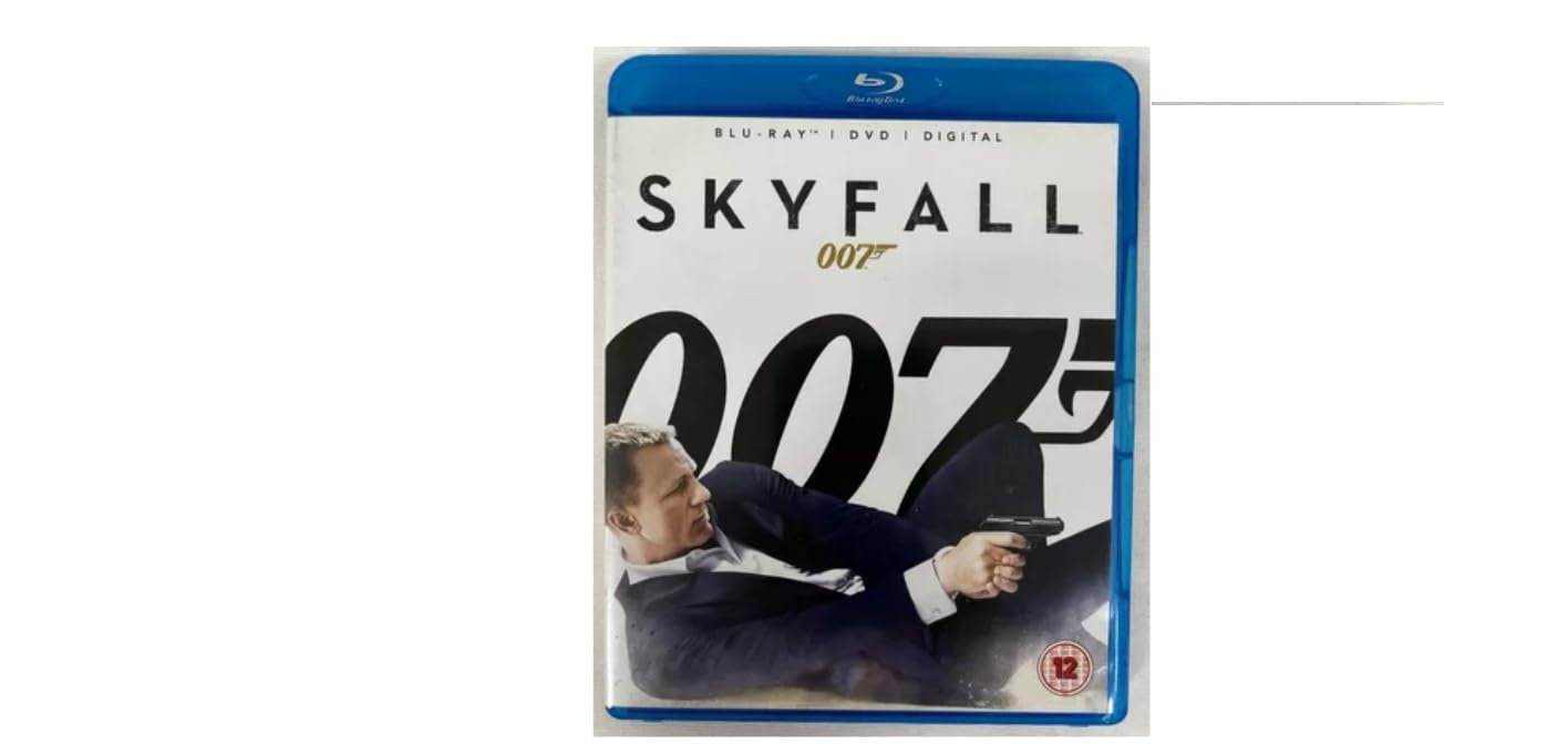 Skyfall 007 English Movie Blue ray disc