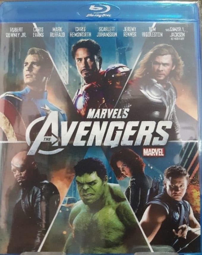 The Avengers English Movie (Blue ray disc)