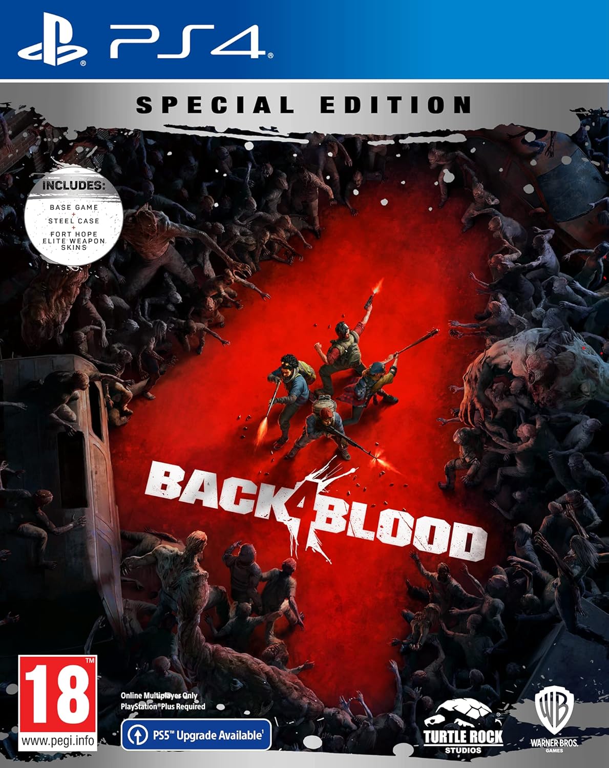 Back 4 Blood Special Edition (Include Exclusive Steelcase, Free PS5 Upgrade) (PS4)
