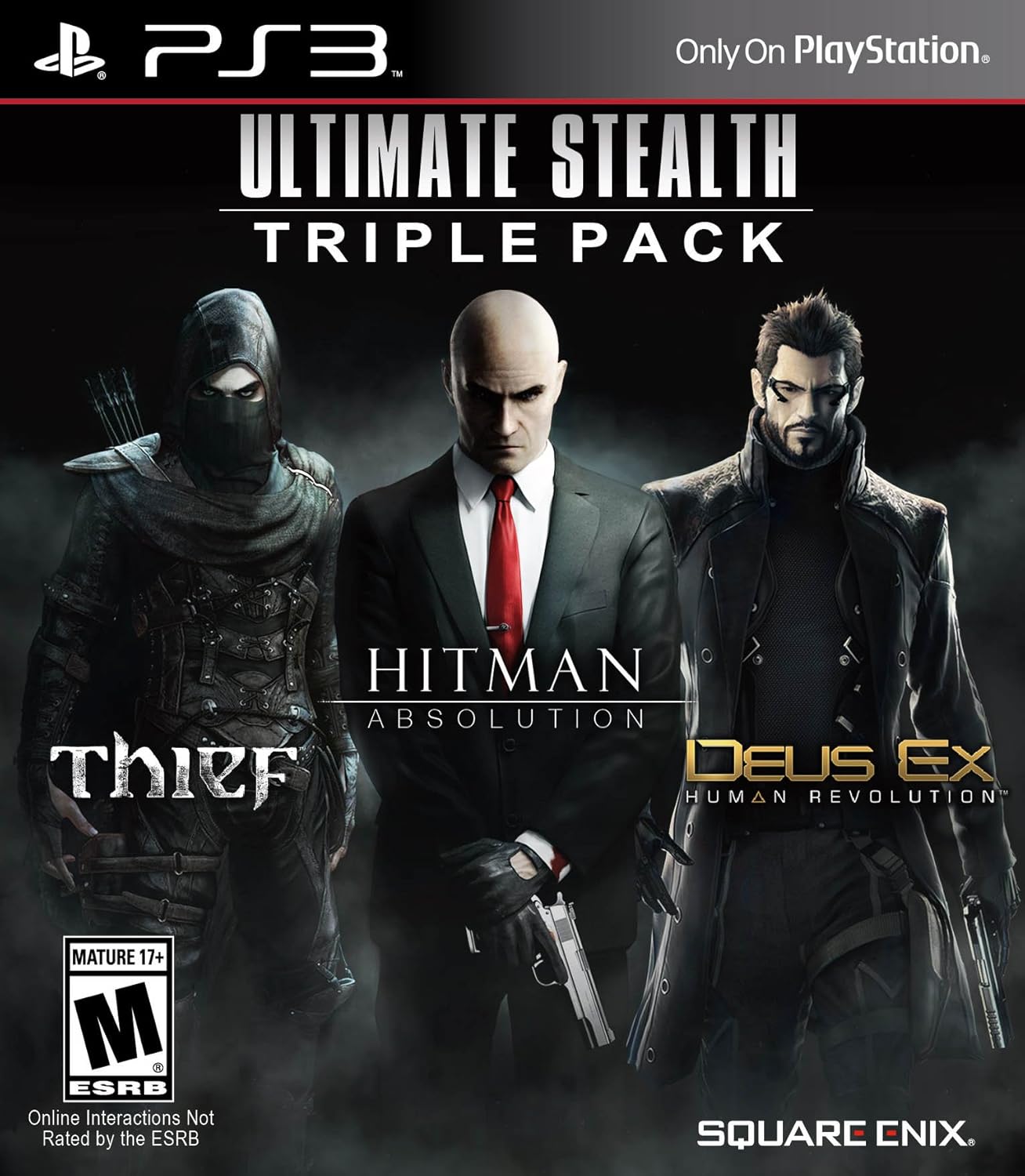 Ultimate Stealth Triple Pack thief / hitman absolution / deus ex human revolution PS3