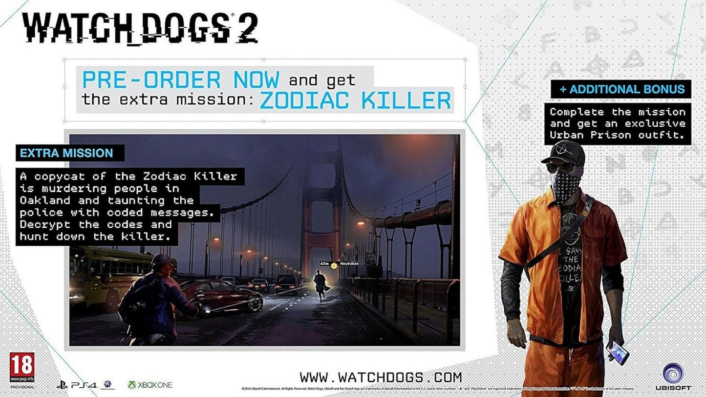 Watch Dogs 2 (PS4)