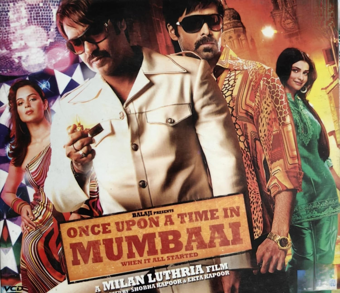 Once Upon a time in Mumbai Movie vcd