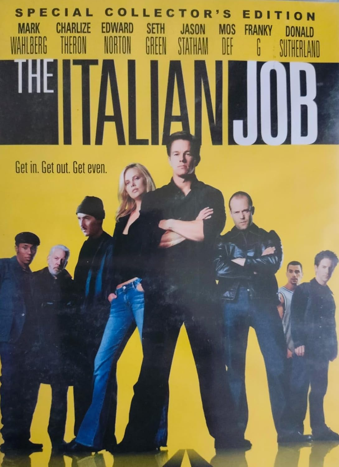 The Italian Job English Movie DVD