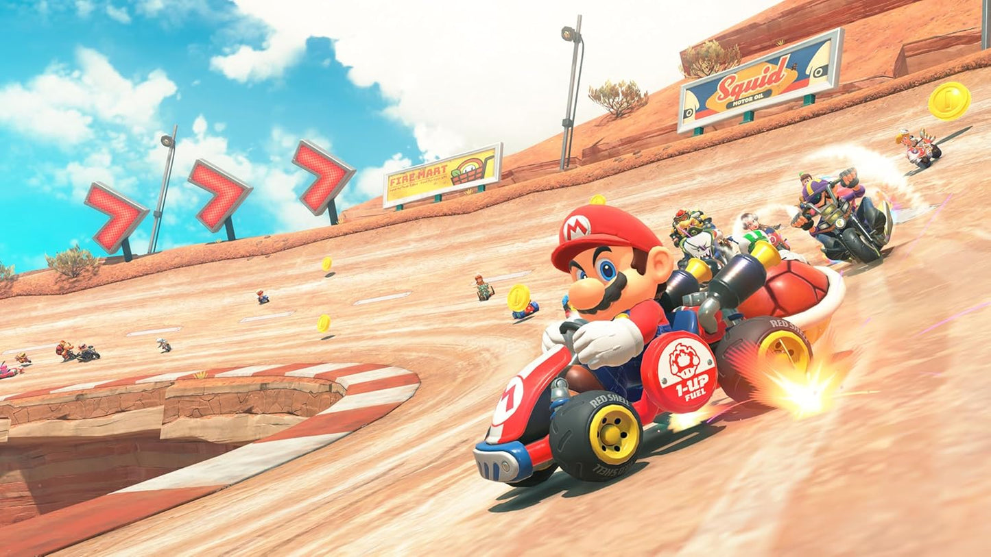 Nintendo Switch 2 Mario Kart - 7.9” HDR LCD, 4K Dock, 256GB Storage, GameChat, Joy-Con 2, TV/Tabletop/Handheld Modes – Supports All Switch Games