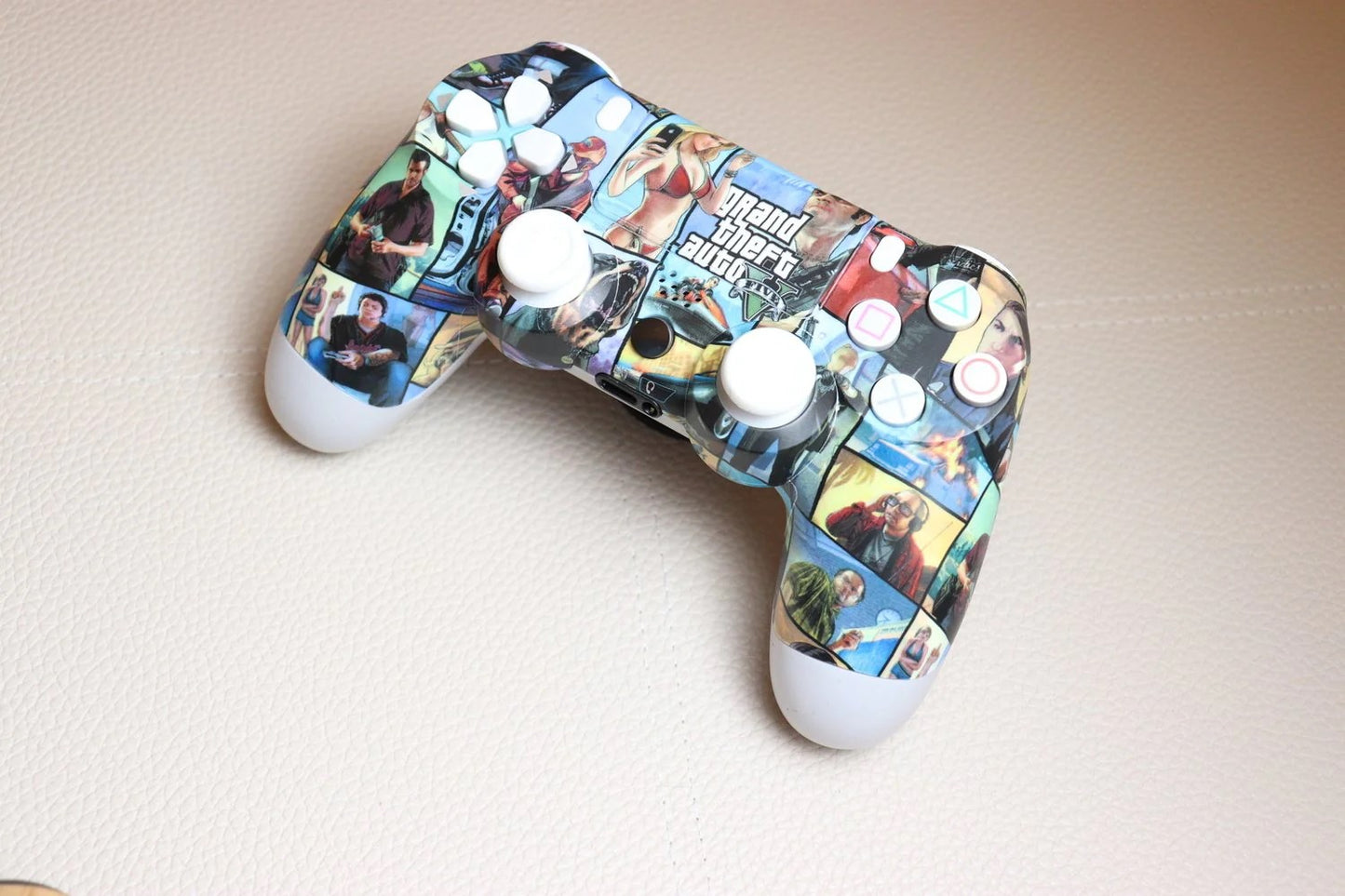 DKD GTA V themed wireless controller compatible for PS4 (generic)