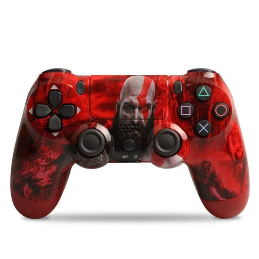 DKD God Of War red themed wireless controller compatible for PS4 (Generic)