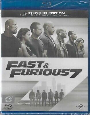Fast & Furious 7 (Blue Ray DVD Collection)