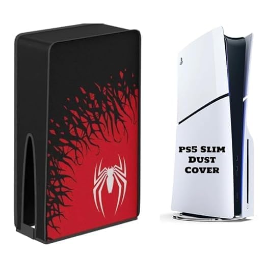 DKD dust cover compatible for PS5 console (suitable for both disc and digital version)