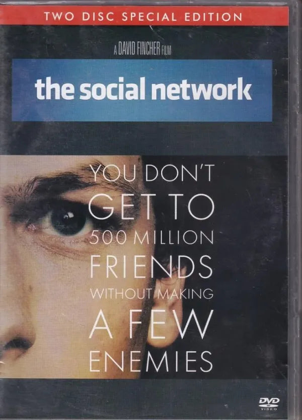 The social network English Movie DVD