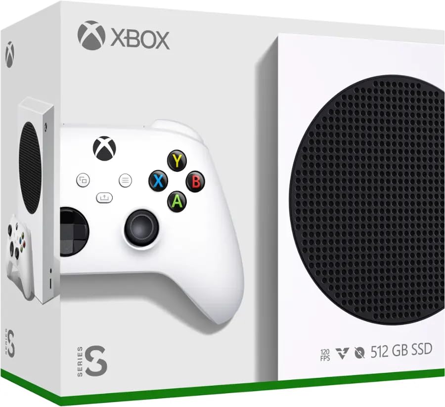 Microsoft Xbox Series S 512GB All-Digital Handheld Console Game (Robot White)