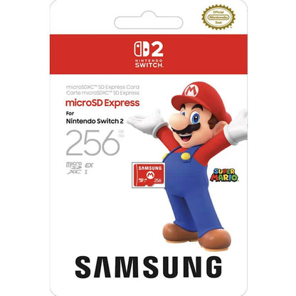Switch 2 Accessory: Samsung microSD Express Memory Card 256GB