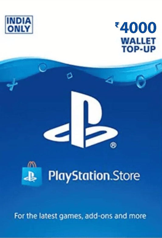INR 4000 PlayStation Store Gift Card