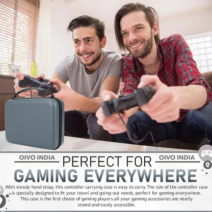 OIVO INDIA Dual Controller Remote Hard Carry Cover Compatible for PS5/PS4/XBOX Water-Resistant Travel Carry Case