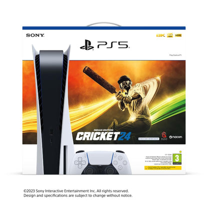 PS5 Gaming Console - Cricket 24 Bundle