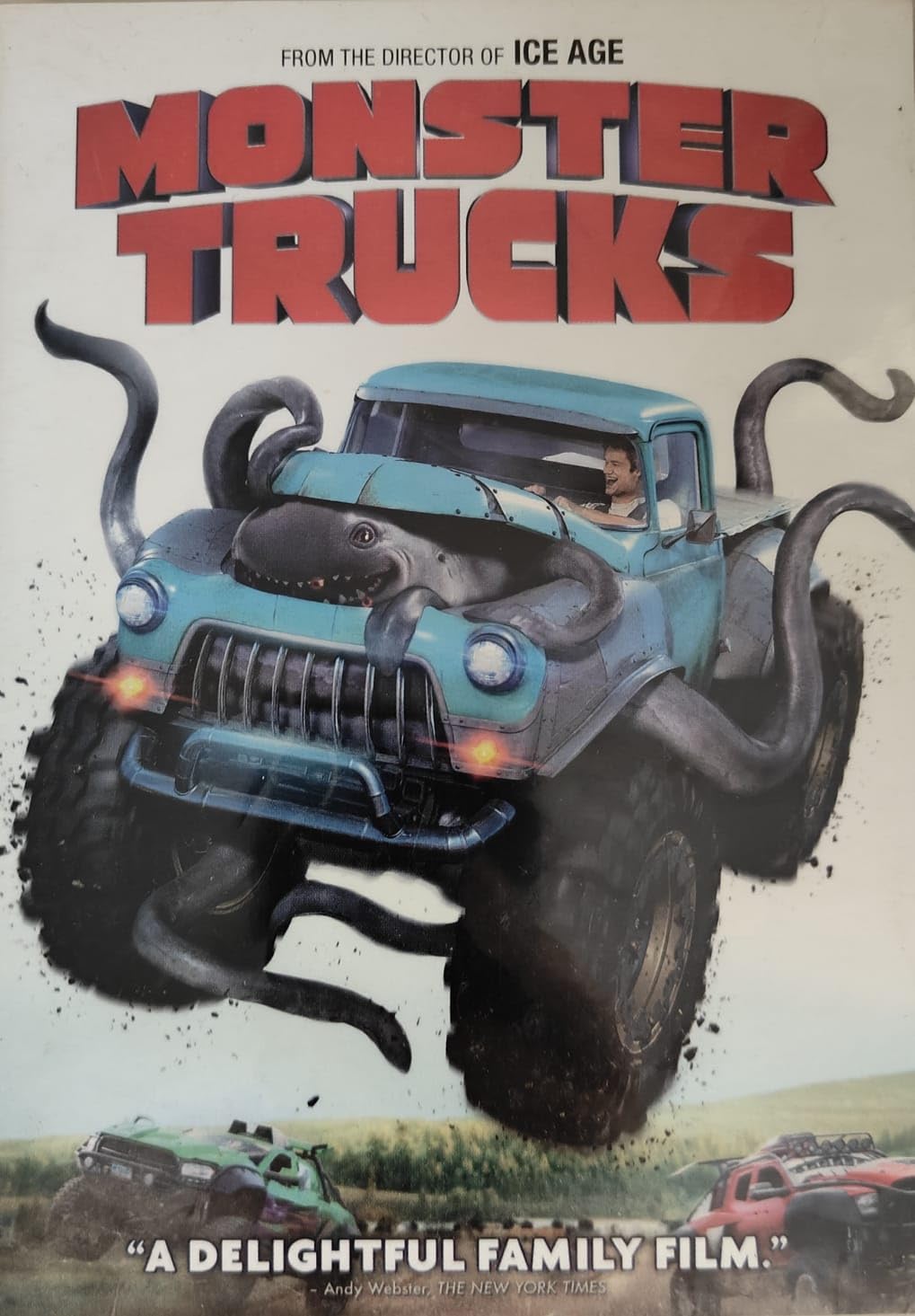 Monster Trucks Movie in English DVD