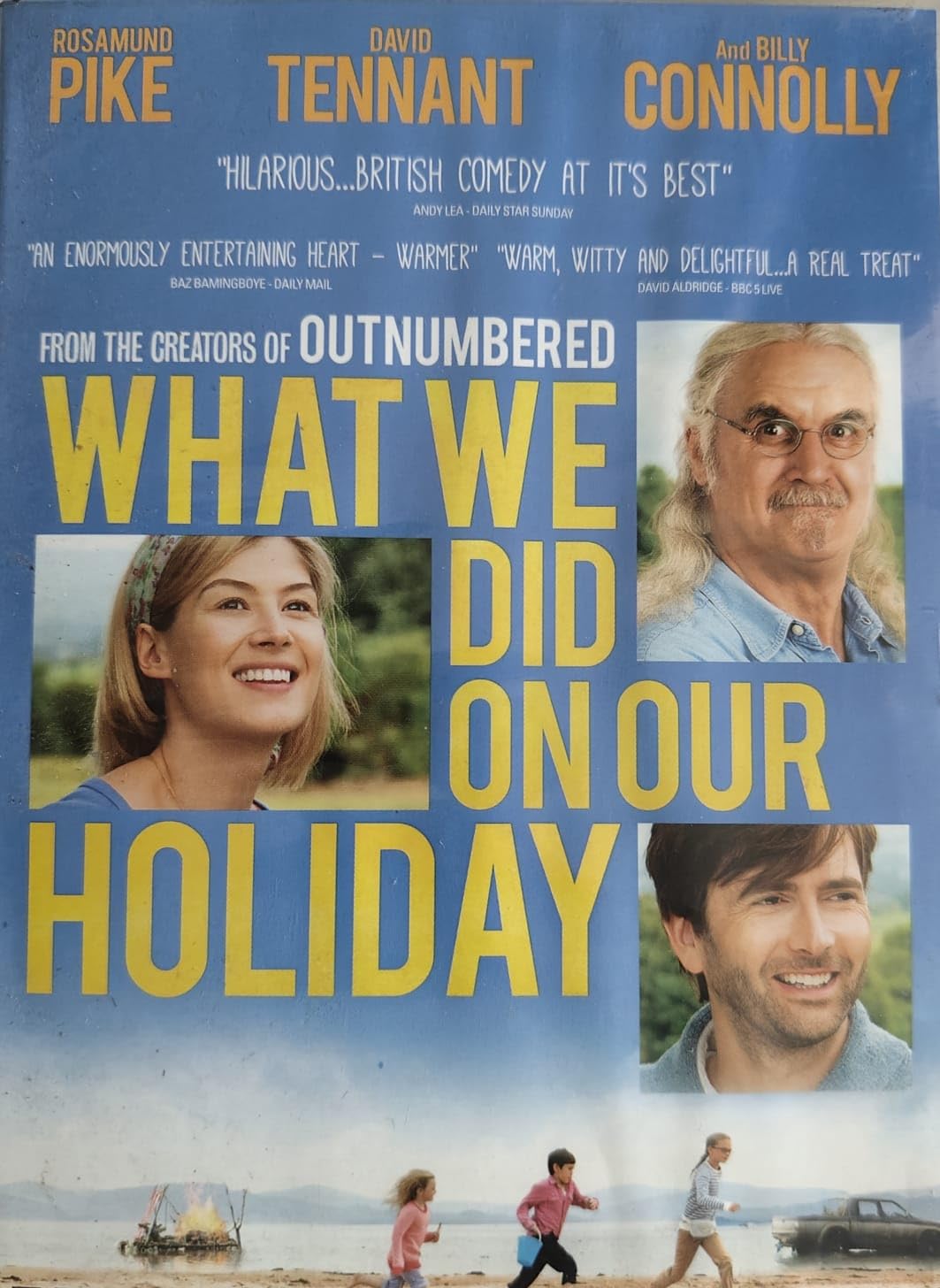 What we did on Our Holiday Movie in English DVD