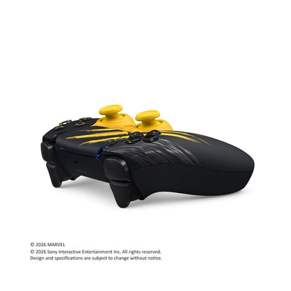 PS5 DualSense Controller - Marvel’s Wolverine Battle Yellow LE