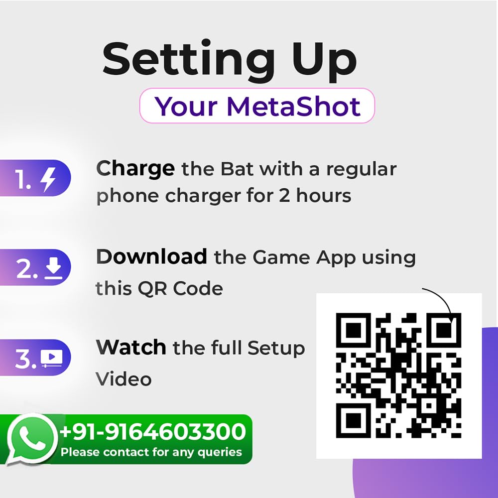 MetaShot Smart Bat (with TV Connector)
