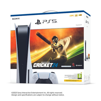 PS5 Gaming Console - Cricket 24 Bundle