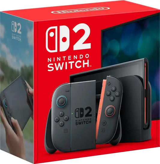 Nintendo Switch 2 Standard Edition with Red & Blue Joy Con (1 Year Add-on Warranty Only from Seller Micromini) (English Version)
