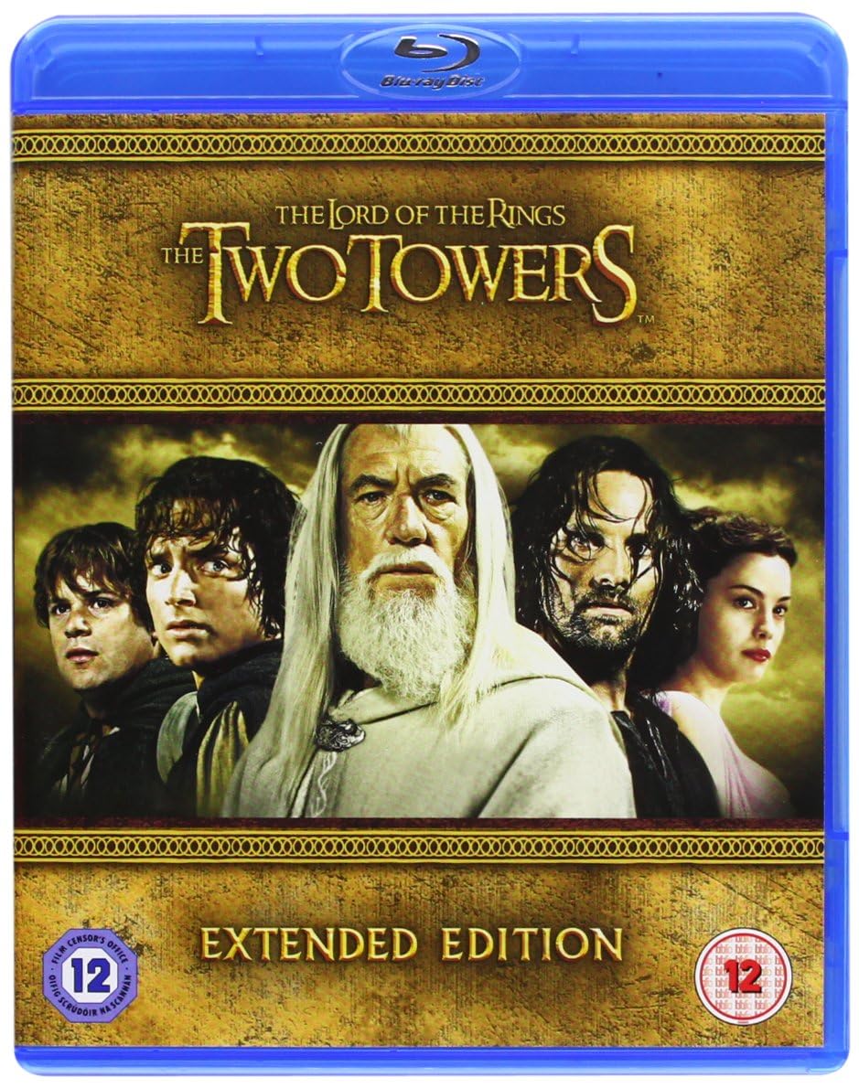 The Lord of The Rings: The Two Towers (Disc 6 to 10 Blue ray Collection) dvd
