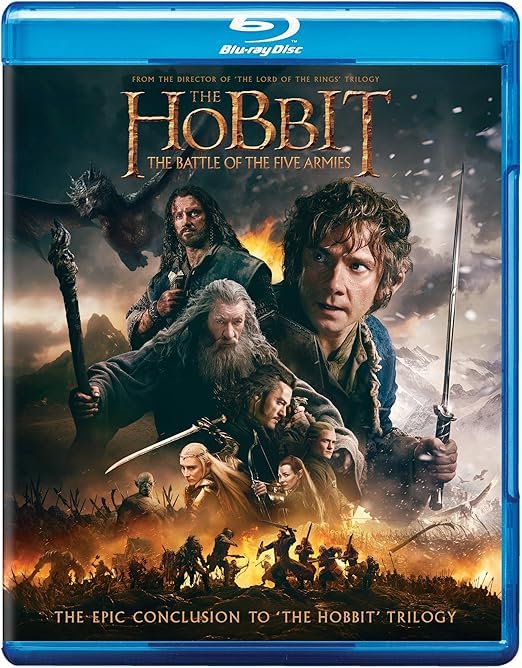 The Hobbit: The Battle of The Five Armies (2-Disc Blue ray Collection) English Movie