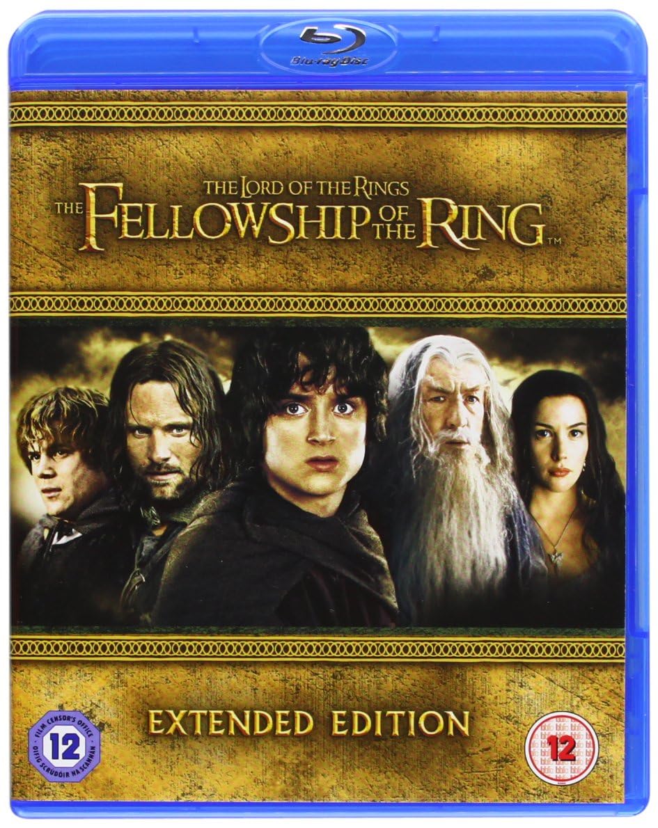 The Lord of The Rings: The Fellowship of The Ring Extended Edition (Disc 1 to 5 Blue ray Collection)