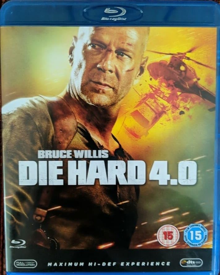 Die Hard 4.0 English Movie (Blue ray disc)