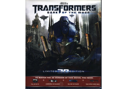 Transformers Dark of The Moon 3D Edition (Blue ray Collection)
