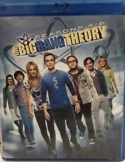 The Big Bang Theory Seasons 4-6 English Serial (6 Blue ray disc)