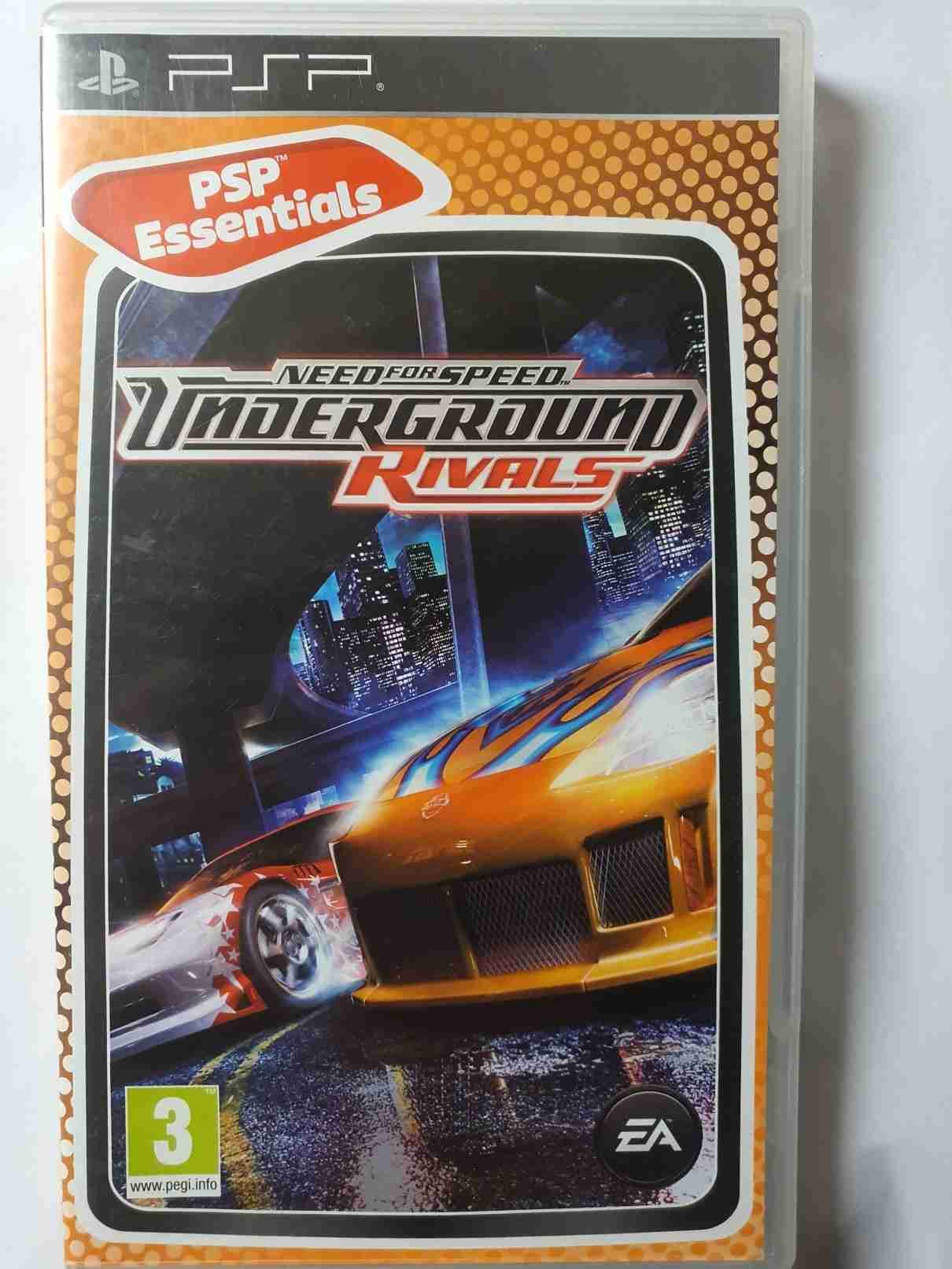 Need for speed underground rivals PSP