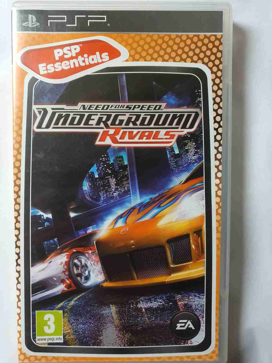Need for speed underground rivals PSP