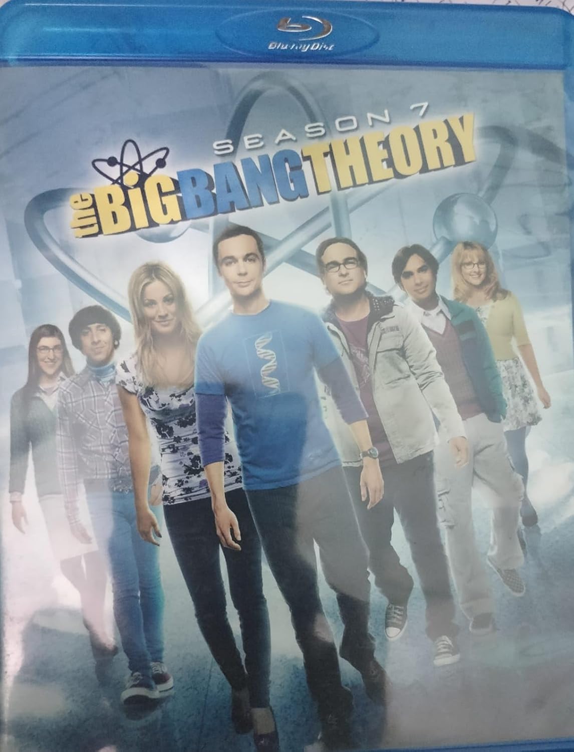 The Big Bang Theory Season 7 English Movie (Blue ray disc)