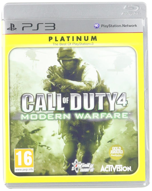 Call of Duty 4: Modern Warfare - Platinum (PS 3)
