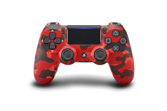 DKD Red camouflage wireless controller compatible for PS4 (Generic)