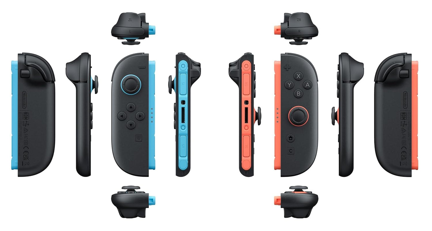 Switch 2 Accessory: Controller - Nintendo JOY - CON 2: (L)/(R) Light Blue/Light Red