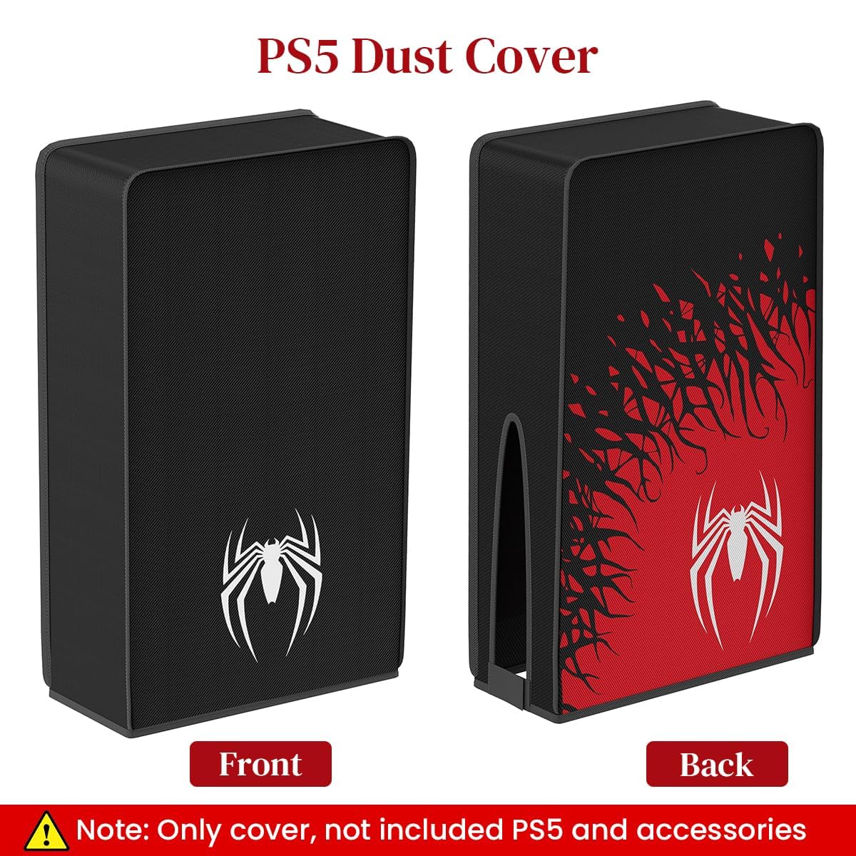 DKD dust cover compatible for PS5 console (suitable for both disc and digital version)