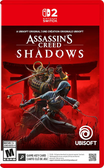 Assassin's Creed Shadows Standard Edition (Game-Key Card) for Nintendo Switch 2