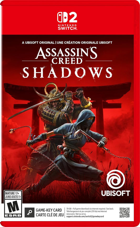 Assassin's Creed Shadows Standard Edition (Game-Key Card) for Nintendo Switch 2