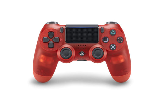 DKD Translucent Red wireless controller compatible for PS4 (Generic)