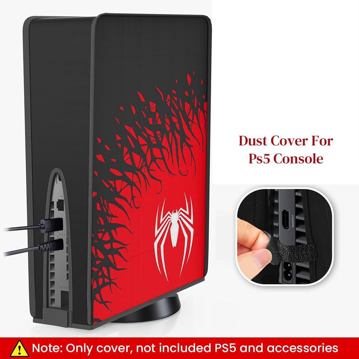 DKD dust cover compatible for PS5 console (suitable for both disc and digital version)